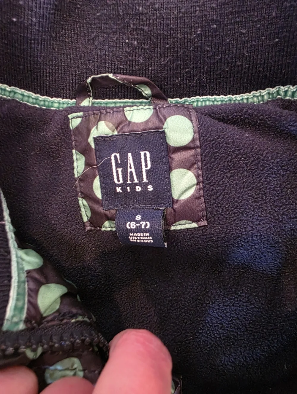 Gap Kids Puffer Polka Dot Vest